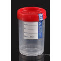 FDA registrierte 120ml Urinanalyse Container mit Tab Etikett und Sterilität
